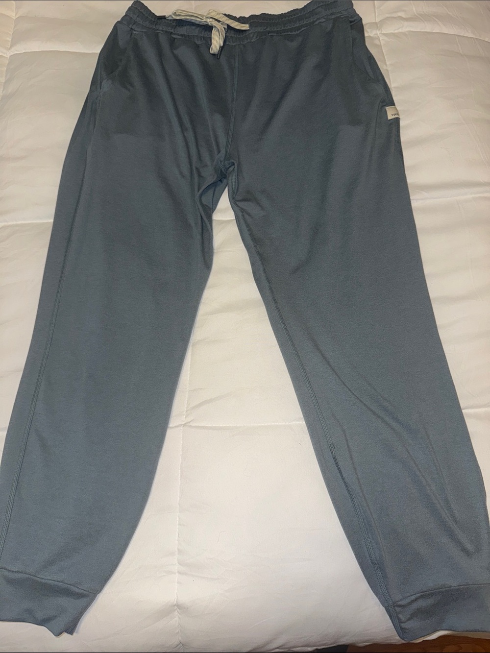 Vuori Men's Slate Gray Track Joggers